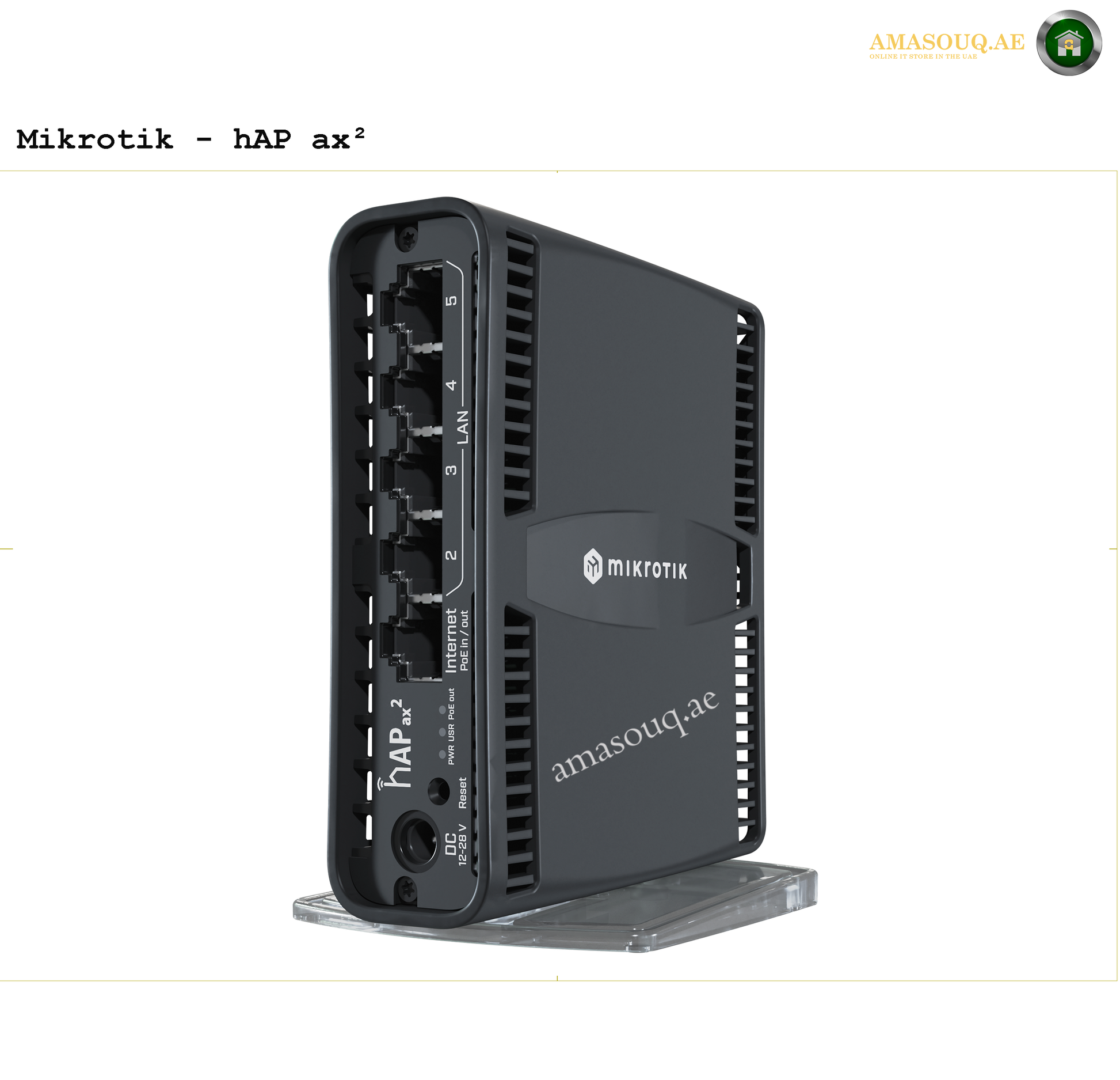 MikroTik - HAP ax² - Wi-Fi 6 | AMASOUQ.AE 2