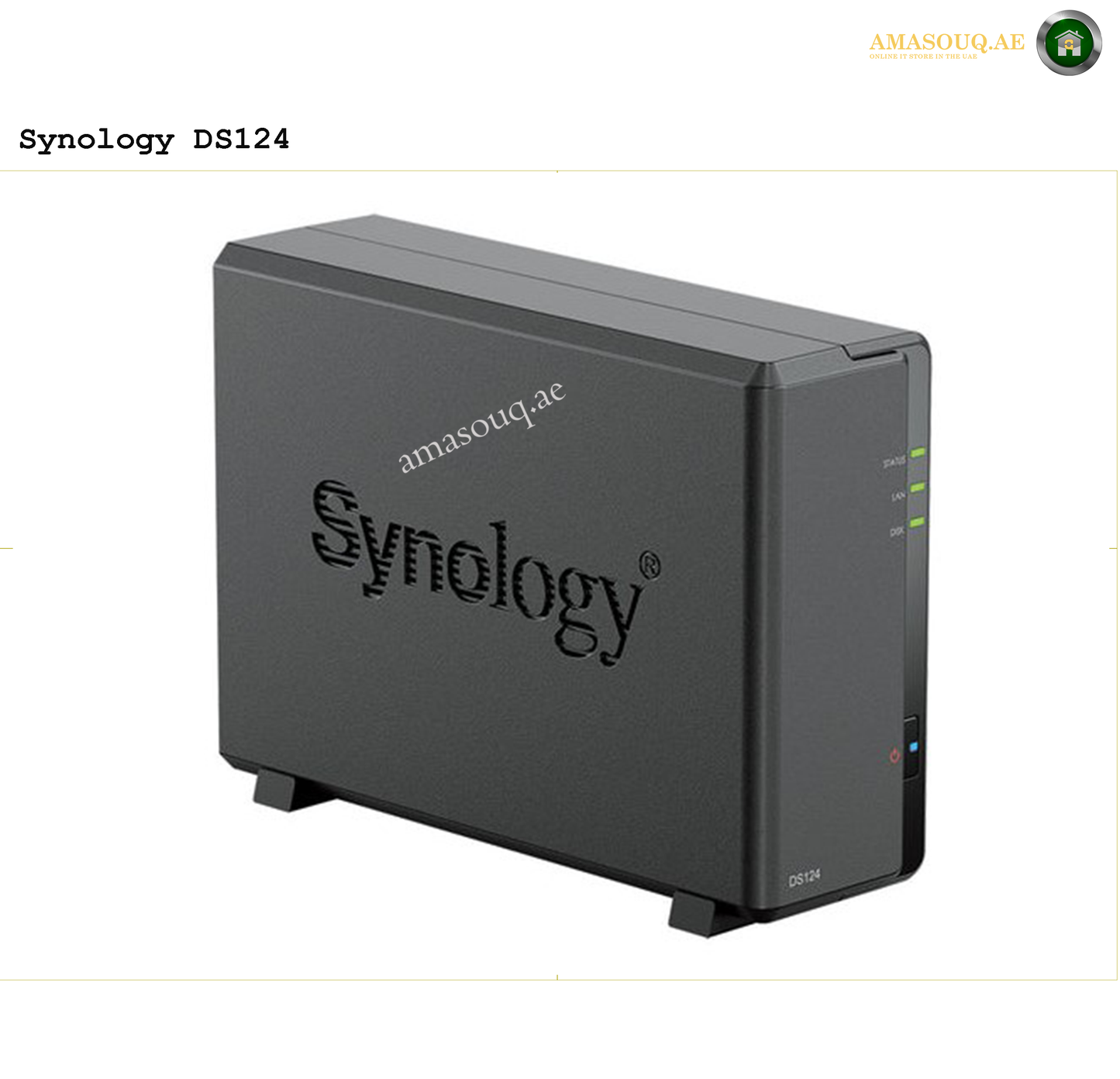 SYNOLOGY DISK STATION - DS124 - 1 Bay
