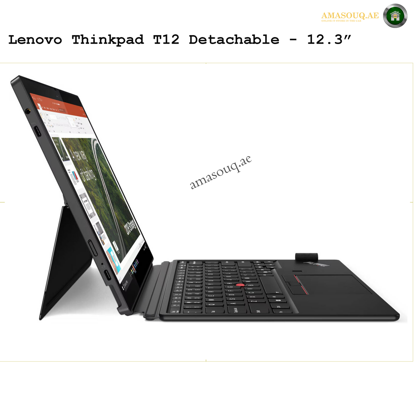 Lenovo ThinkPad X12 Detachable Laptop with Keyboard & Pen