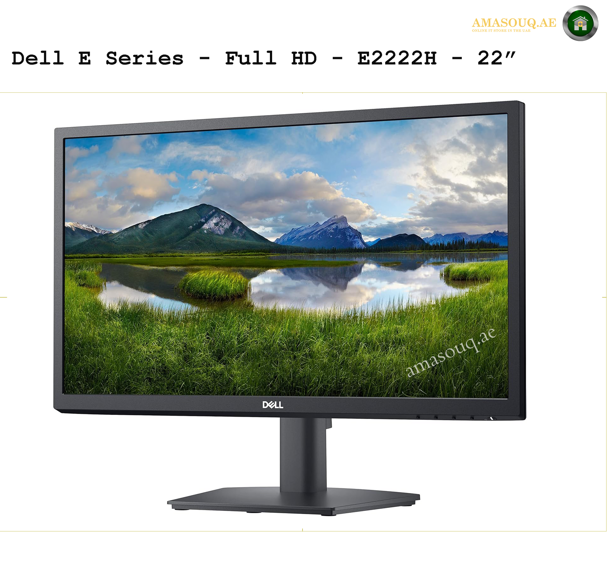 Dell Monitors - E2222H | AMASOUQ.AE 1
