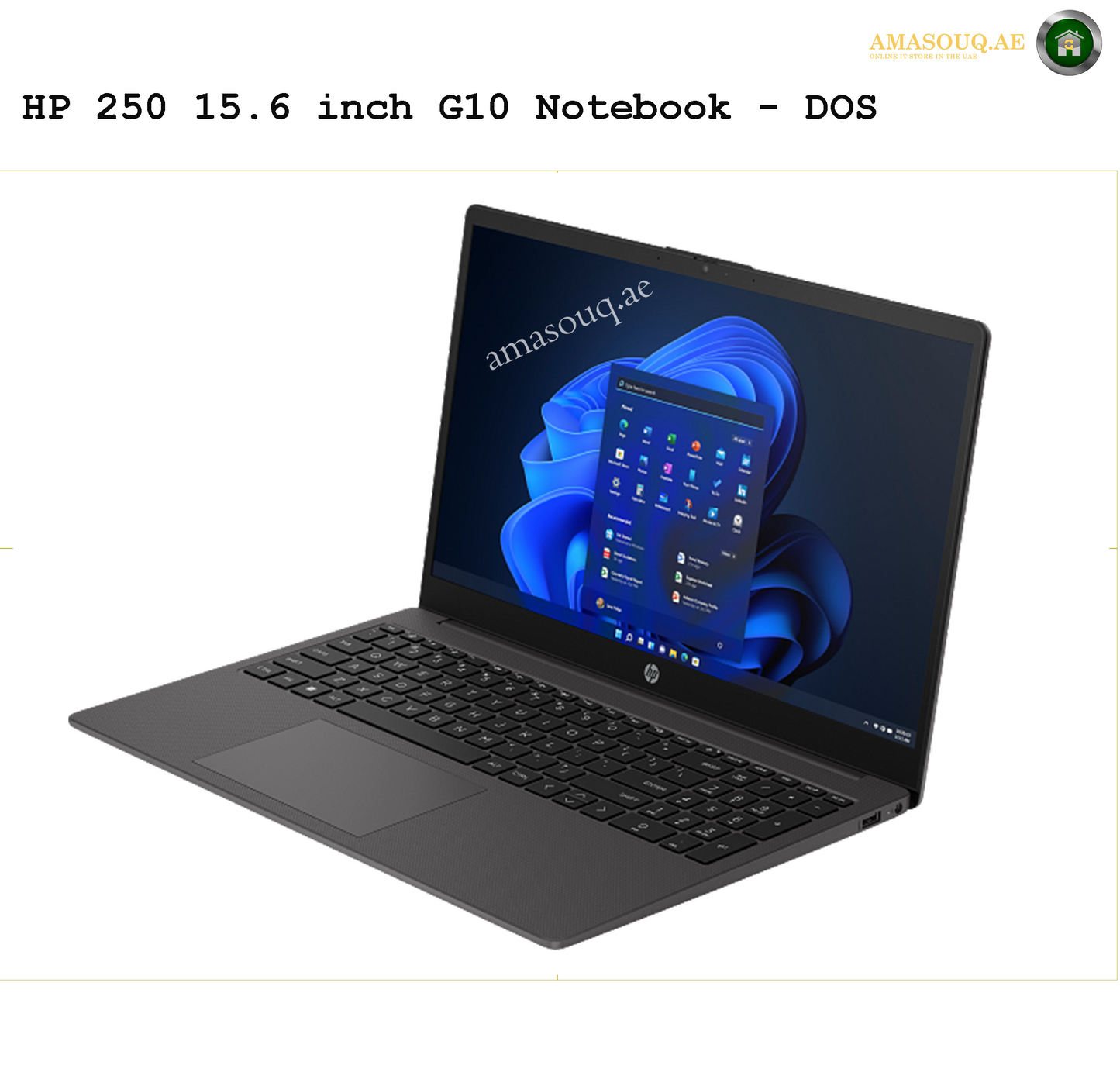 🖥️ HP 250 G10 Notebook  15.6" - DOS