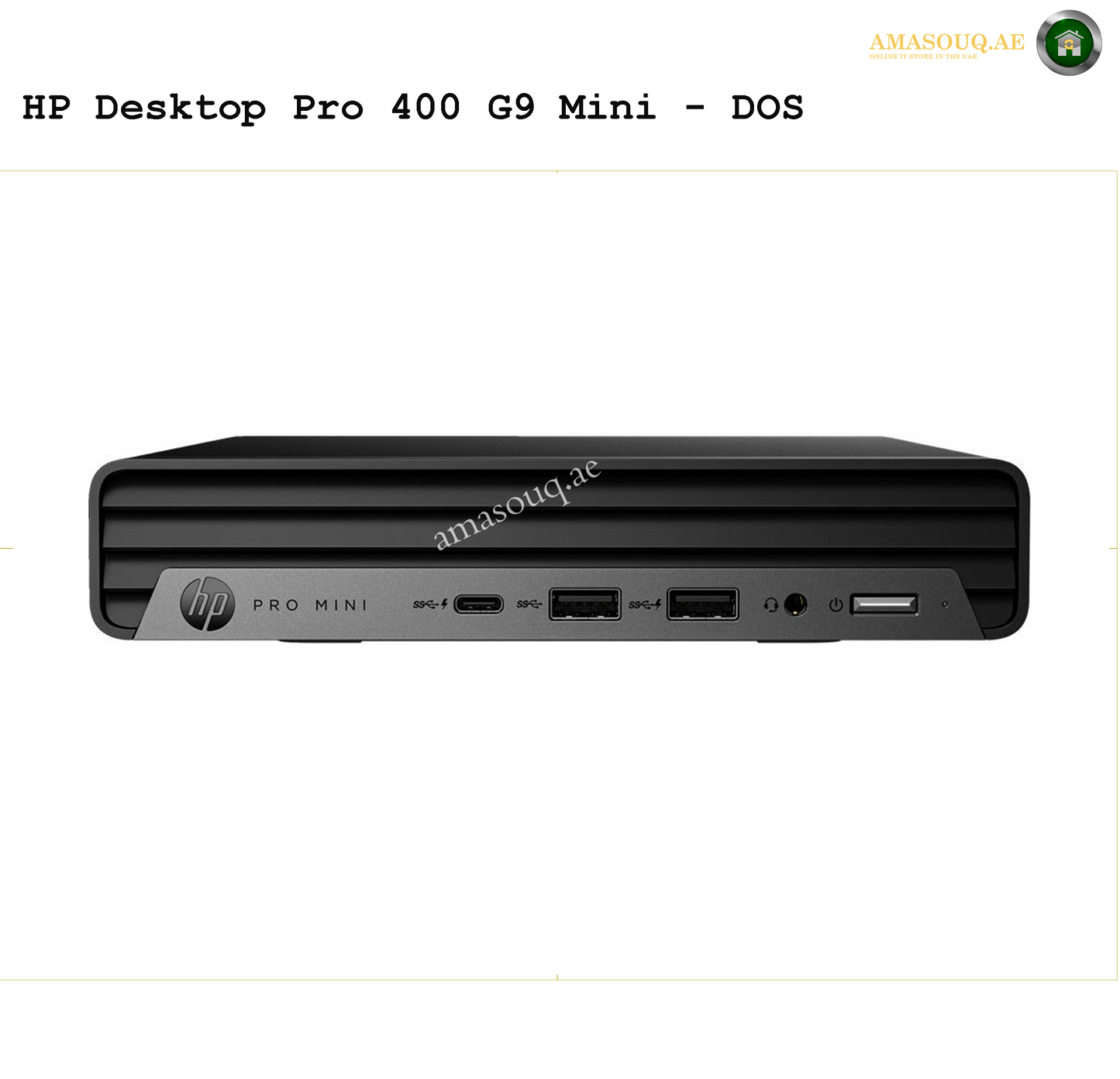 🖥️ HP Pro 400 G9 Mini - DOS