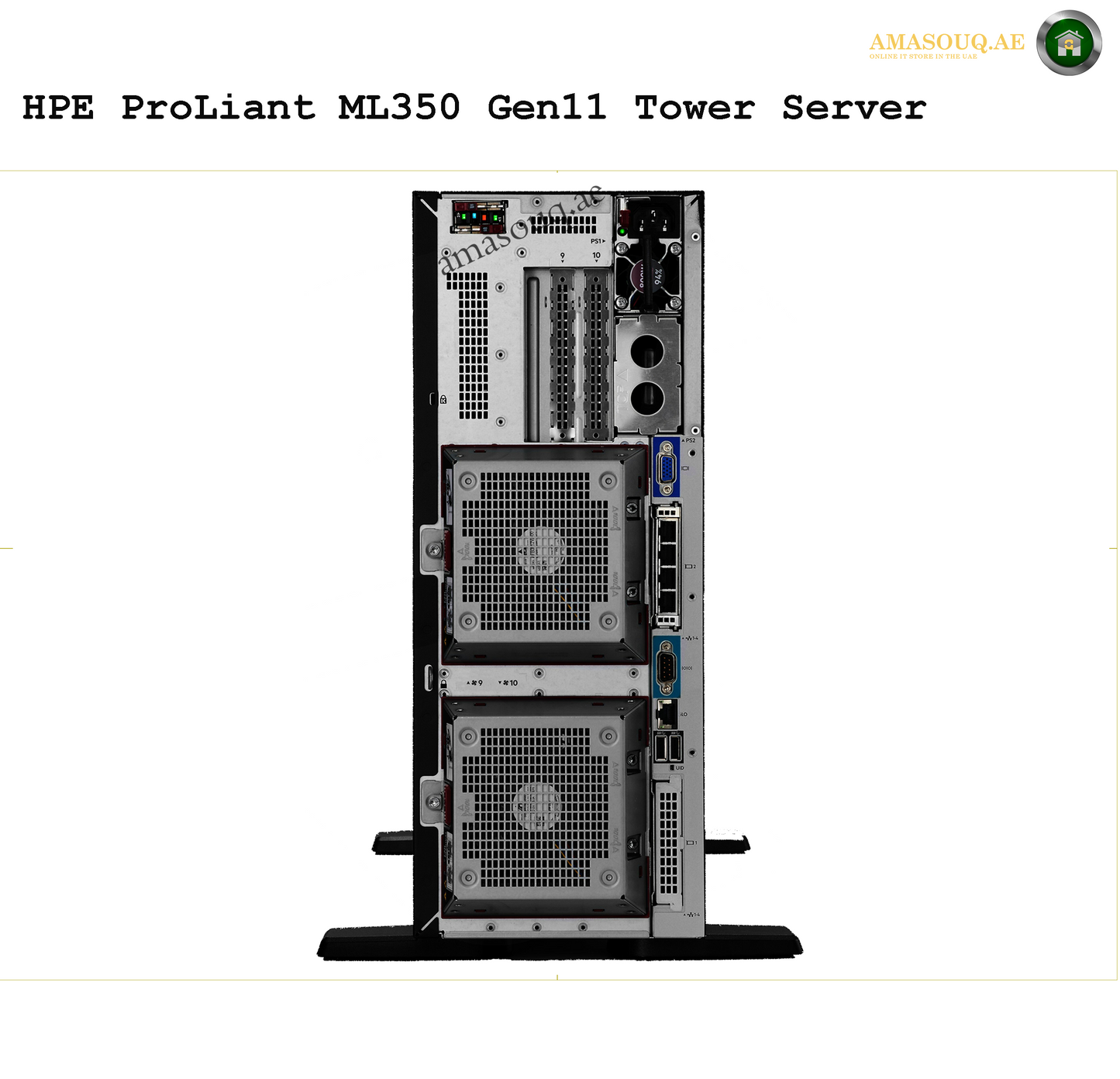 HPE ProLiant ML350 Gen11 Server for Business | Dual Socket Tower Server