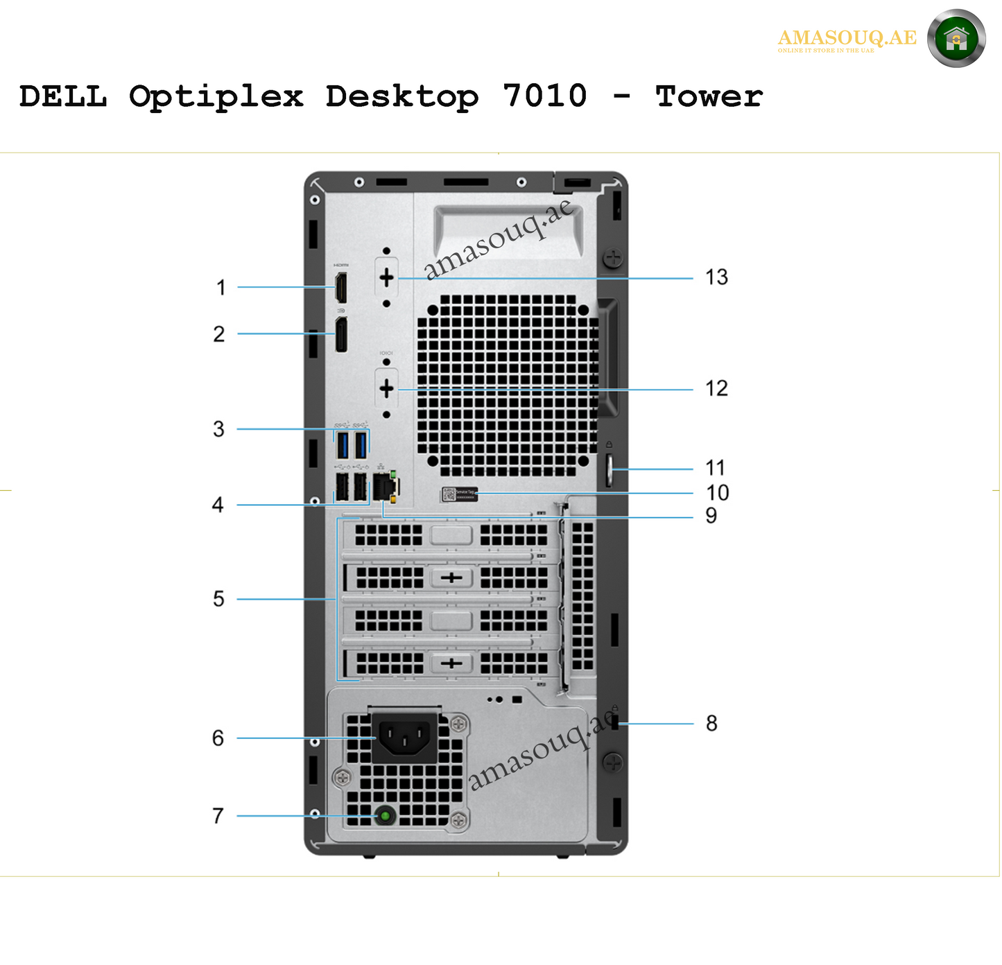 DELL Optiplex 7010 Tower – Ubuntu Linux Desktop for Work & Business