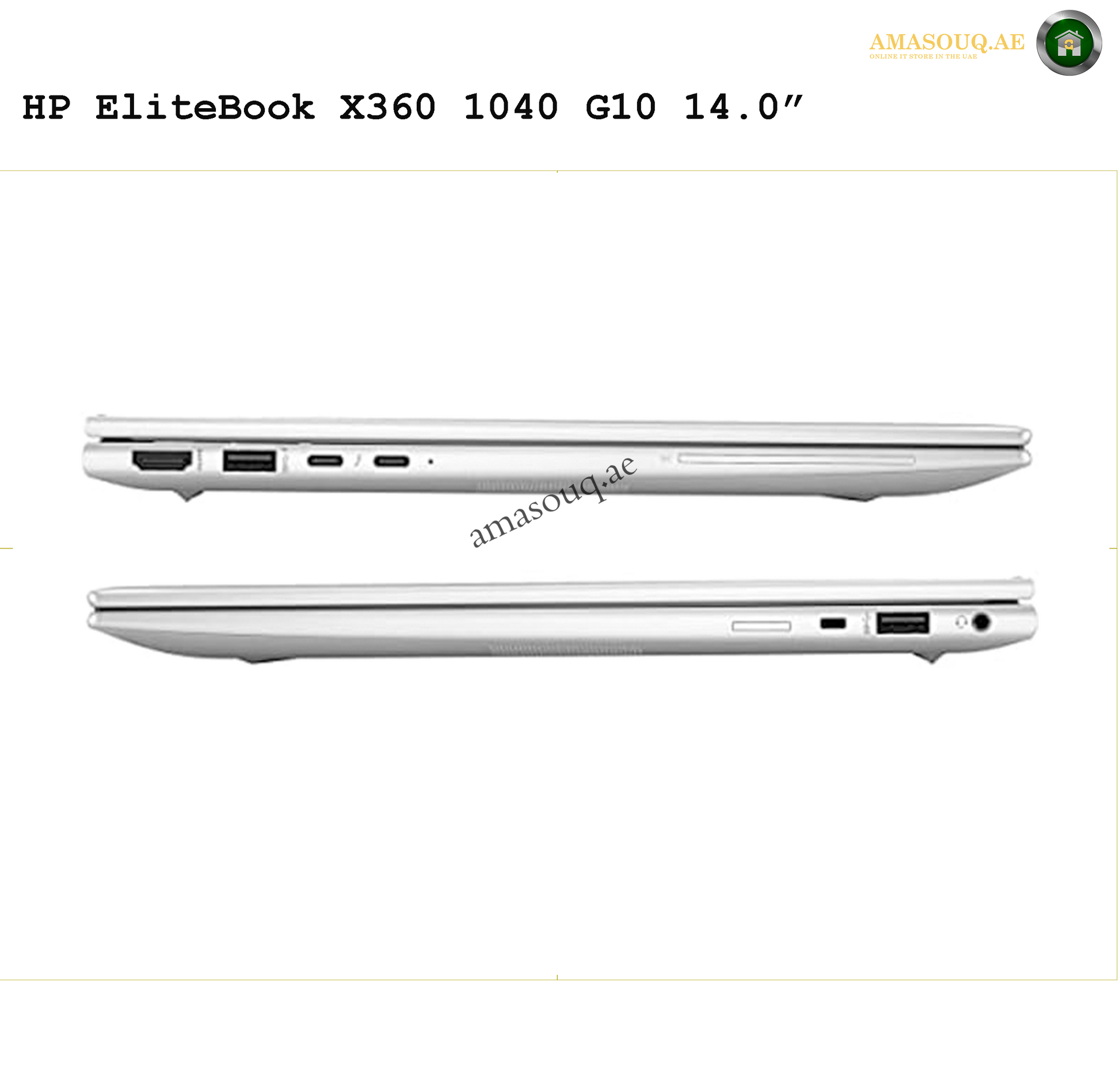 HP EliteBook X360 1040 G11 – 14" | AMASOUQ.AE PORT VIEW