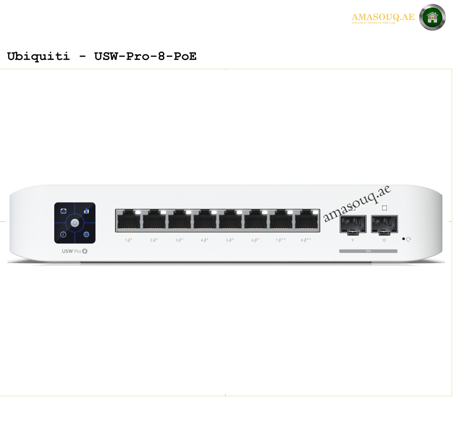 Ubiquiti - Pro 8 PoE - USW-Pro-8-PoE