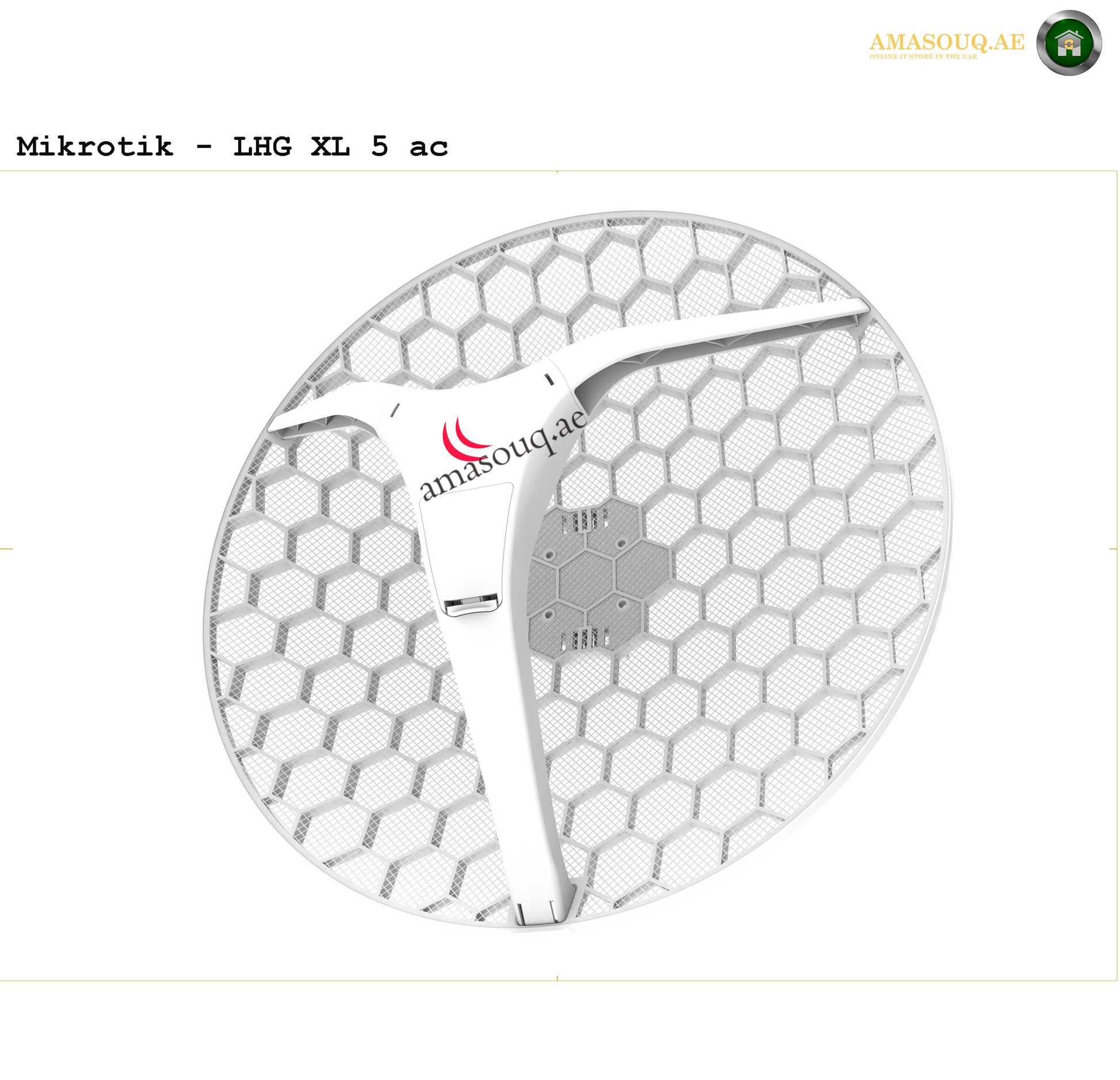 MikroTik RBLHGG-5acD-XL4pack (LHG XL 5 ac) | AMASOUQ.AE  SIDE VIEW
