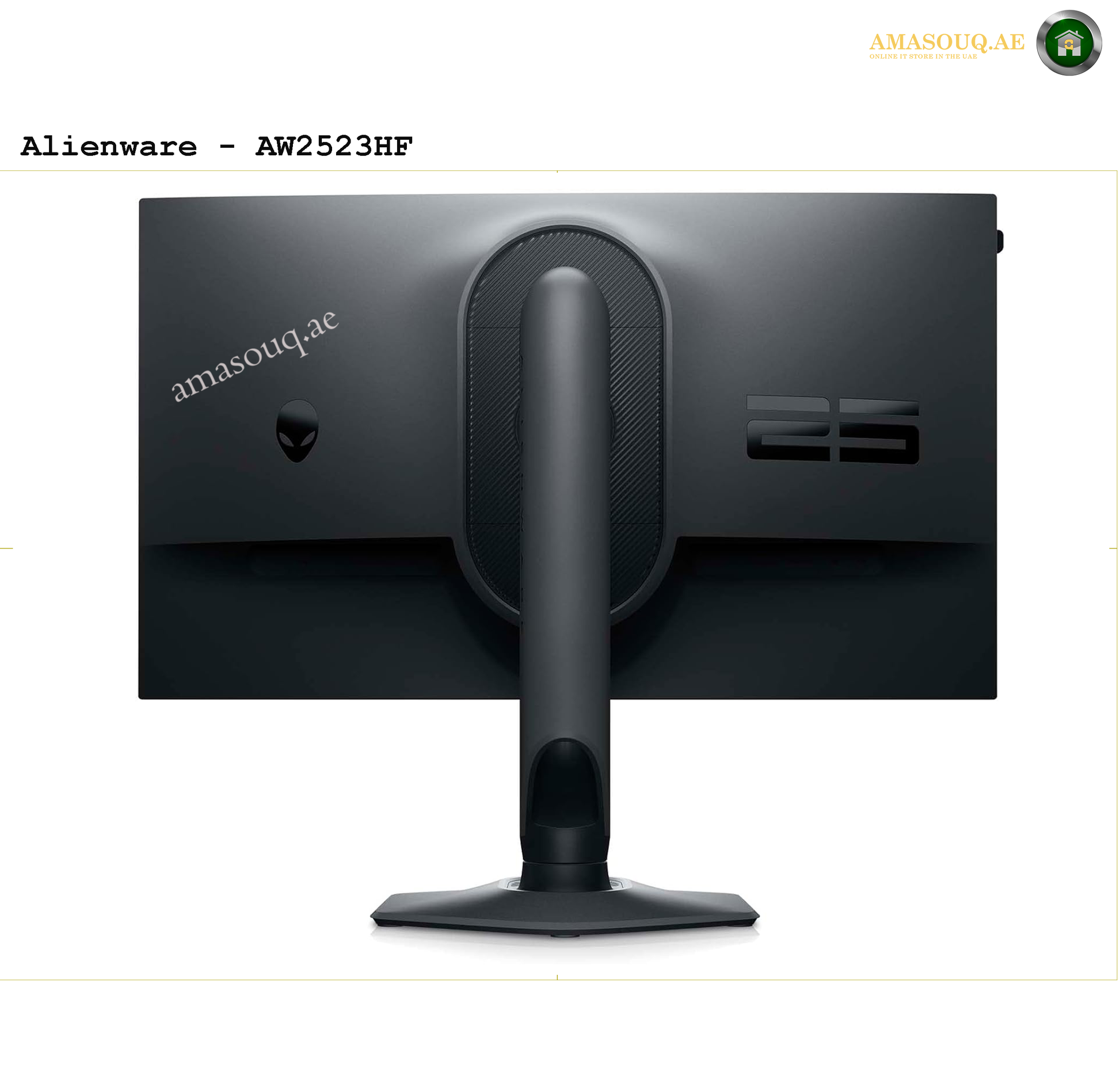 Alienware Gaming Monitor - AW2523HF - 24.5” " AMASOUQ.AE 5