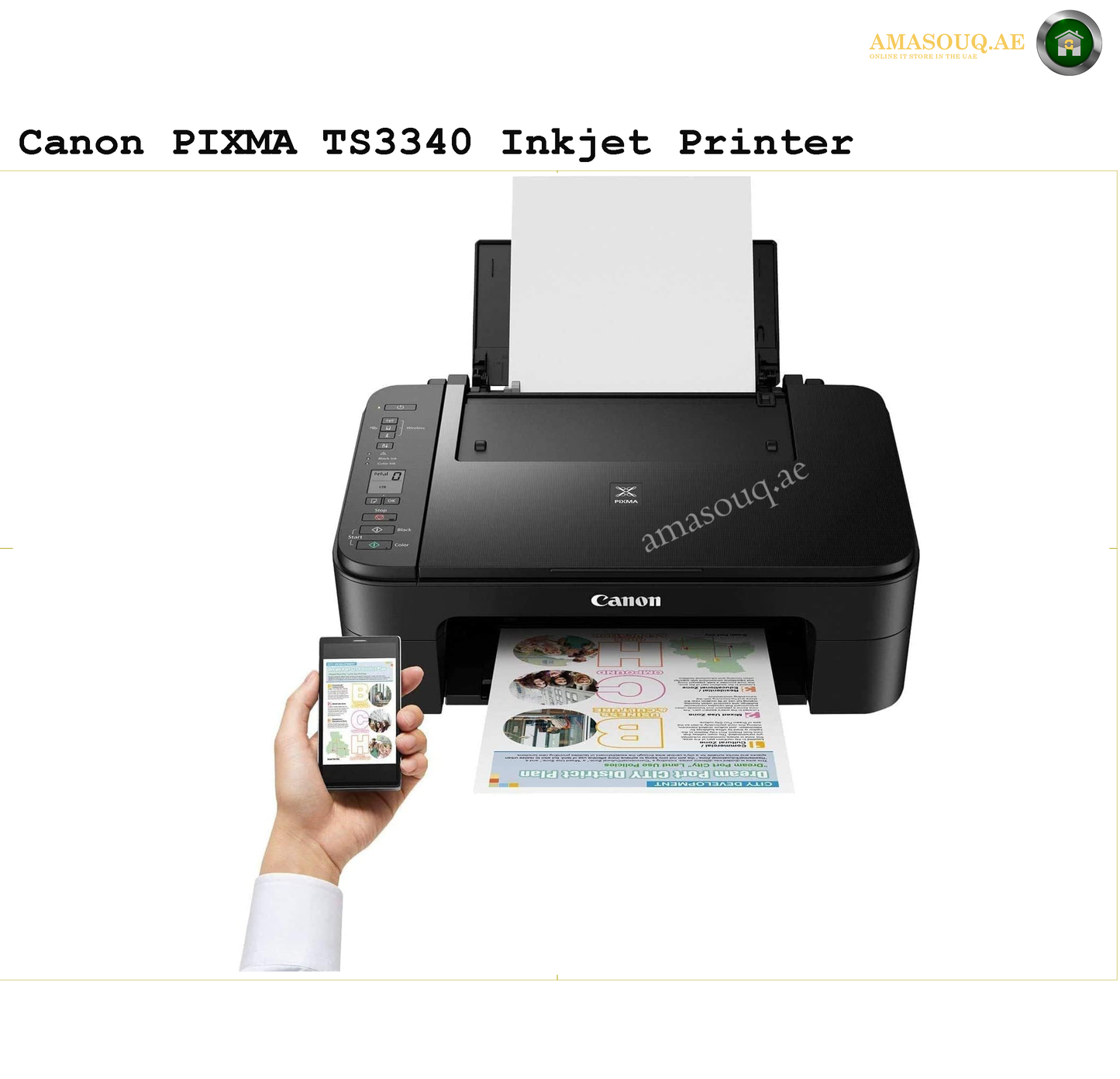 CANON PRINTER INKJET MFP PIXMA TS3340 MEA