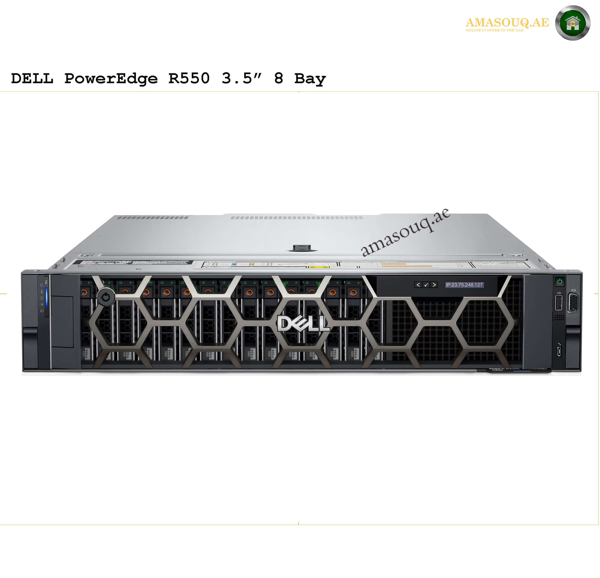 DELL PowerEdge R550 Rack Server | AMASOUQ.AE 1