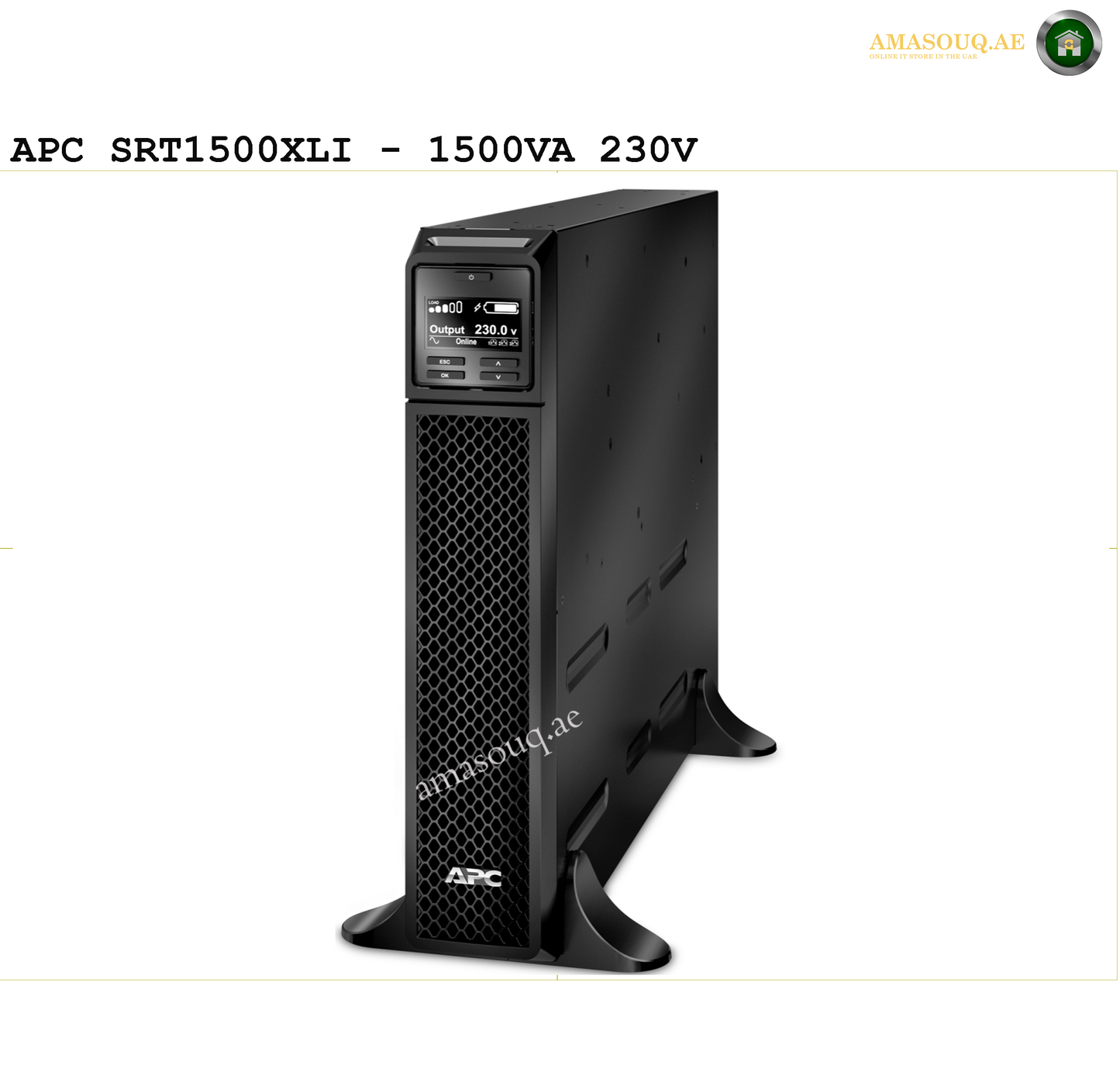 APC SRT1500XLI - 1500 VA / 230V