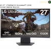 LG QHD Gaming Monitor - LG 27GS60QC-B / 27"