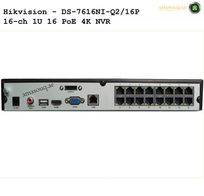 🖥️ Hikvision NVR - DS-7616NI-Q2/16P | DS-7616NXI-K2/16P