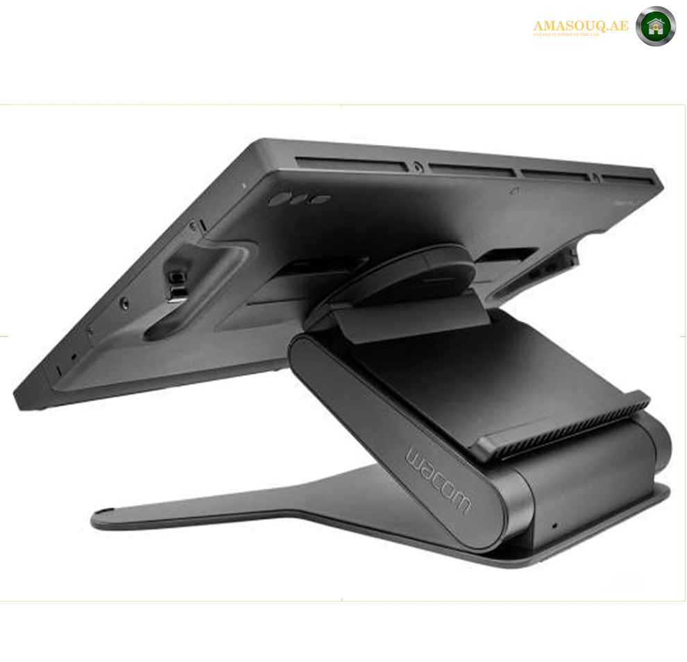 Wacom Cintiq Pro 27 Stand + USB Graphics Tablet, 4K 1ms Display 120Hz Refresh Rate, 98% DCI-P3 / 99% Adobe RGB, ExpressKeys Multi-Touch & Pen Control, 1x DP /HDMI, 2xUSB Type-C, Black | DTH271K0B-ST