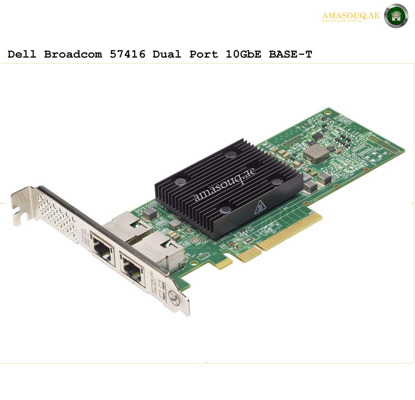 Dell Broadcom Base-T Network Card