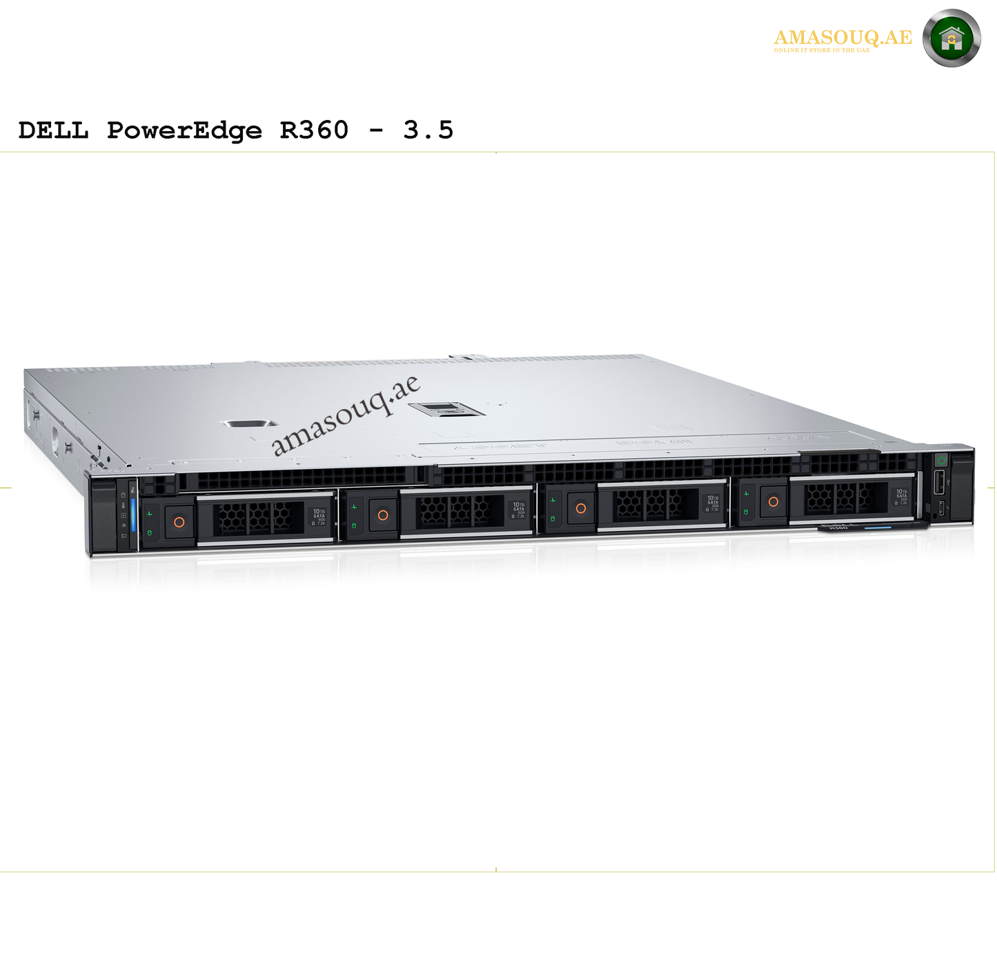 DELL PowerEdge R360 - 3.5" 4 Bay Rack Server | AMASOUQ.AE 3