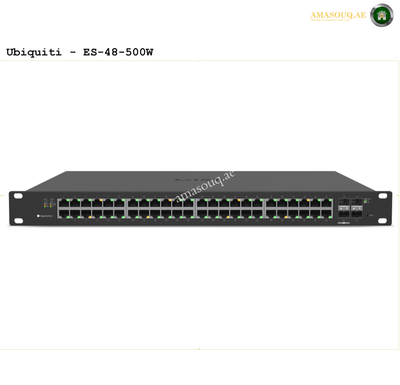 Ubiquiti EdgeSwitch 48 PoE (500W) ES-48-500W | AMASOUQ.AE 1