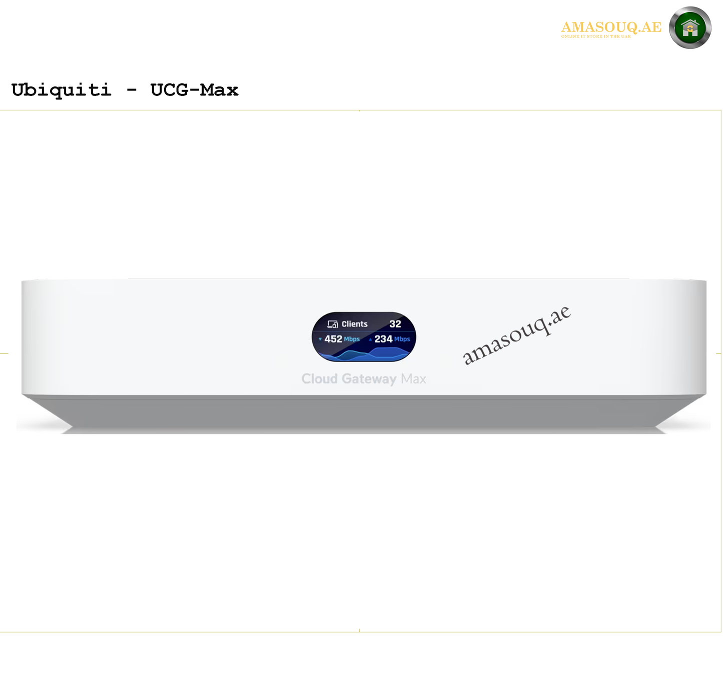 Ubiquiti Cloud Gateways - Cloud Gateway Max - UCG-Max