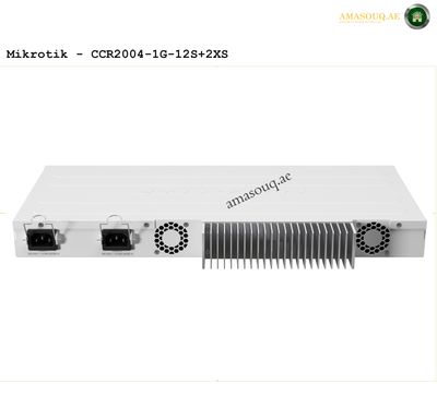 Mikrotik Cloud Core Router CCR2004-1G-12S+2XS | AMASOUQ.AE BACK VIEW
