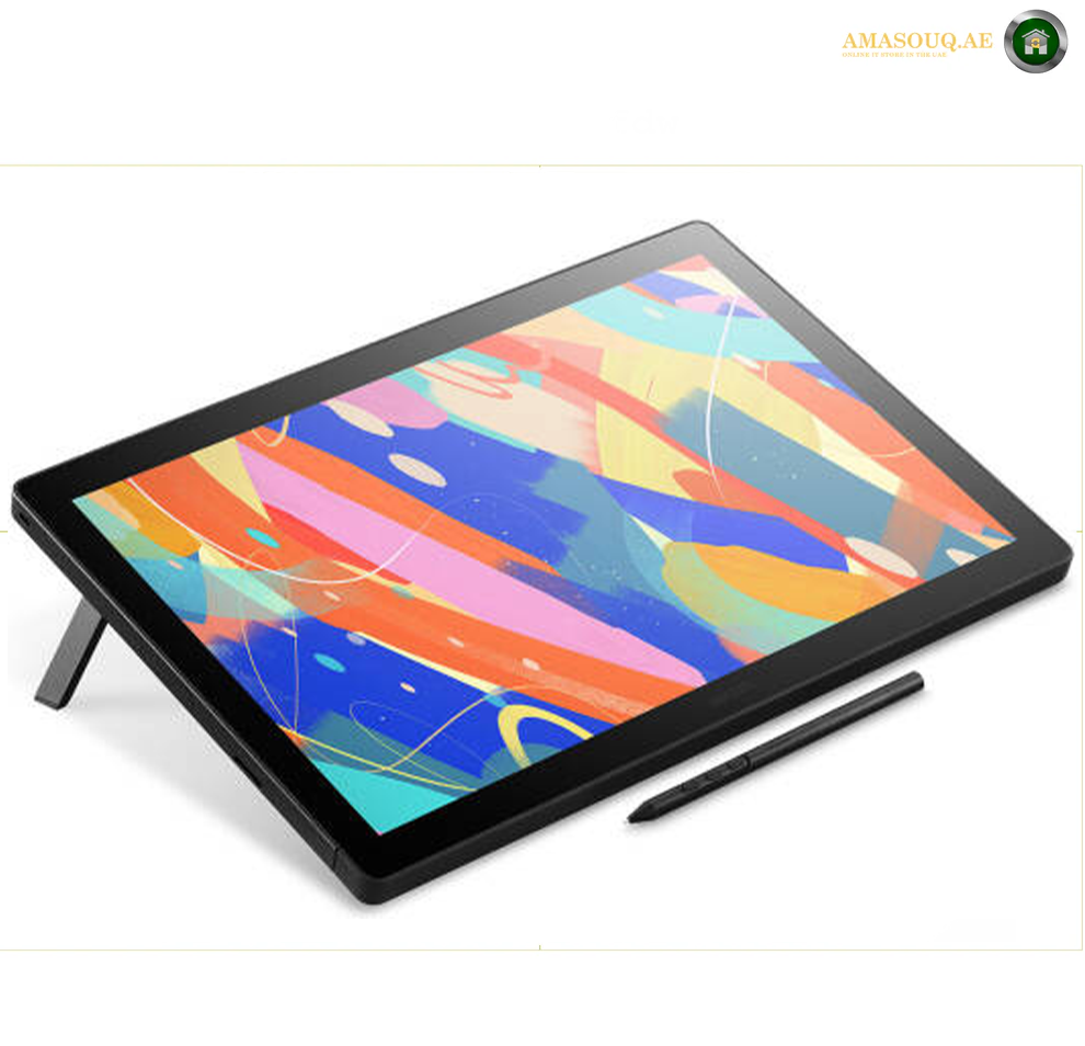 Wacom Cintiq 16 Graphic Tablet, 16" WQXGA 60Hz Display, ExpressKeys, Tilt Support, Anti-Glare Screen, Tablet, USB-C Connectivity, Anti Glare, Wacom Pro Pen 3 Technology, Black | DTK168K0B