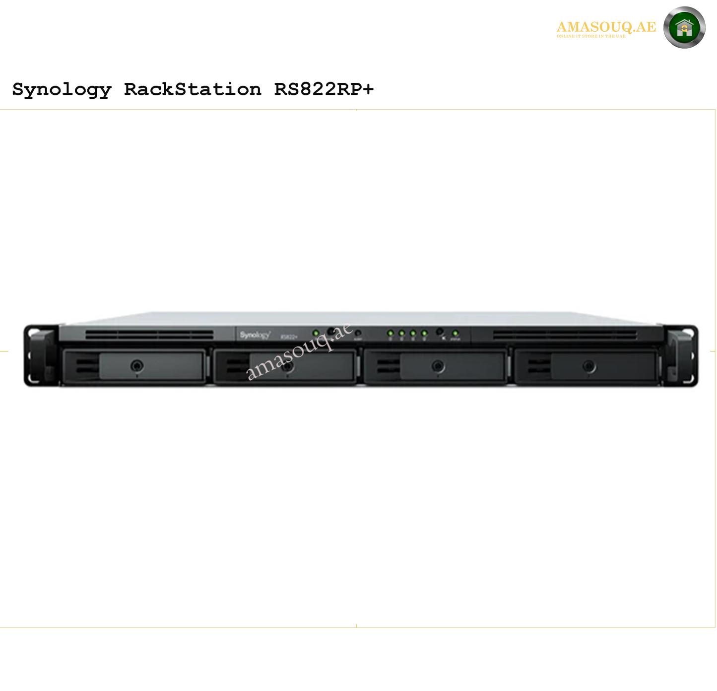 Synology RackStation - RS822RP+/RS822+ - 4Bay