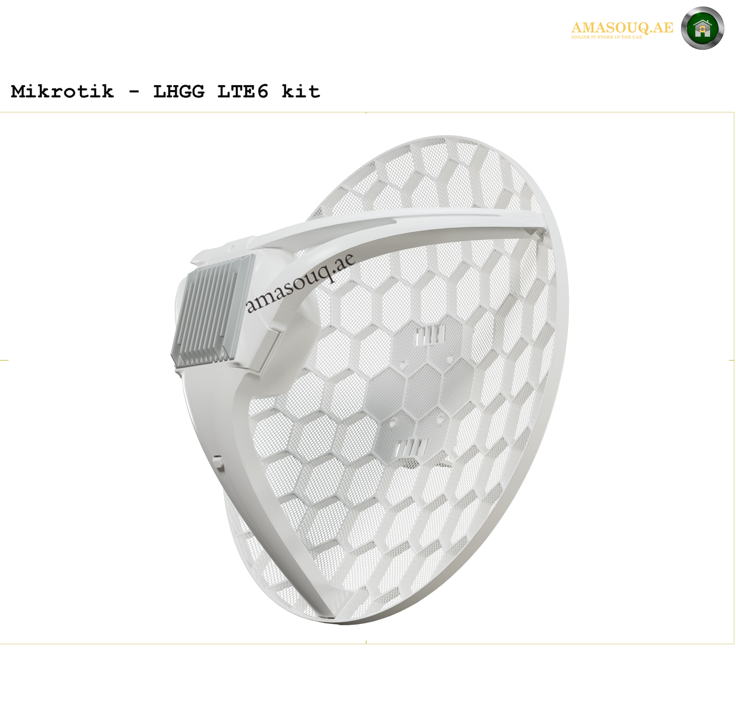 Mikrotik LHGG LTE6 kit with hexagonal pattern - AMASOUQ.AE - SIDE VIEW 1