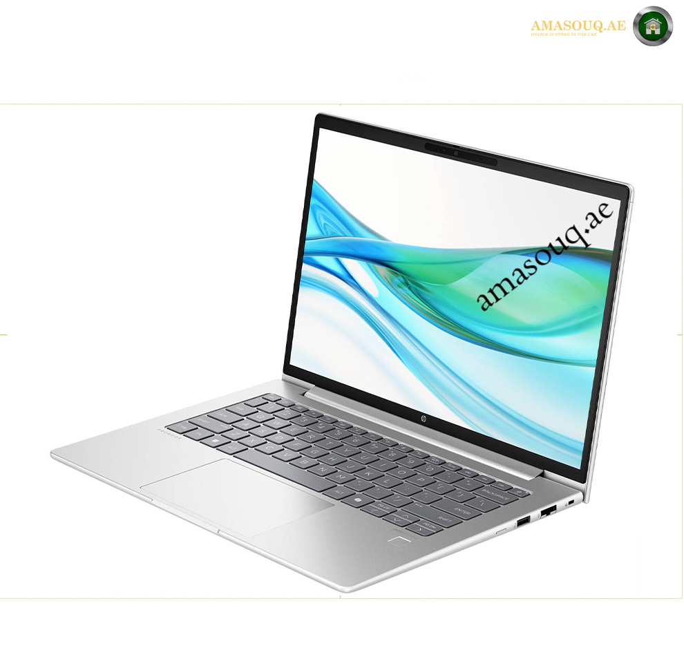 HP ProBook 440 G11 14-inch Laptop – Intel Core Ultra 5 125U, 16GB RAM, 512GB SSD, WUXGA, DOS, English Keyboard, 1 Year Warranty | A38B9ET#BH5
