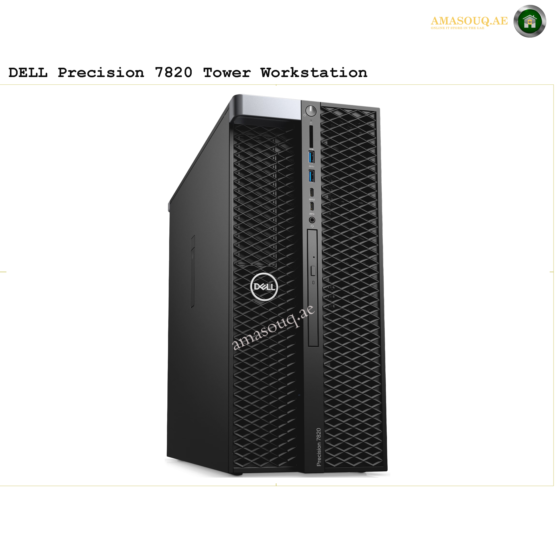 DELL PRECISION 7820 TOWER WORKSTATION  AMASOUQ.AE 1