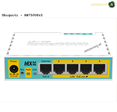 MikroTik - RB750UPr2 - hEX PoE lite | AMASOUQ.AE 2