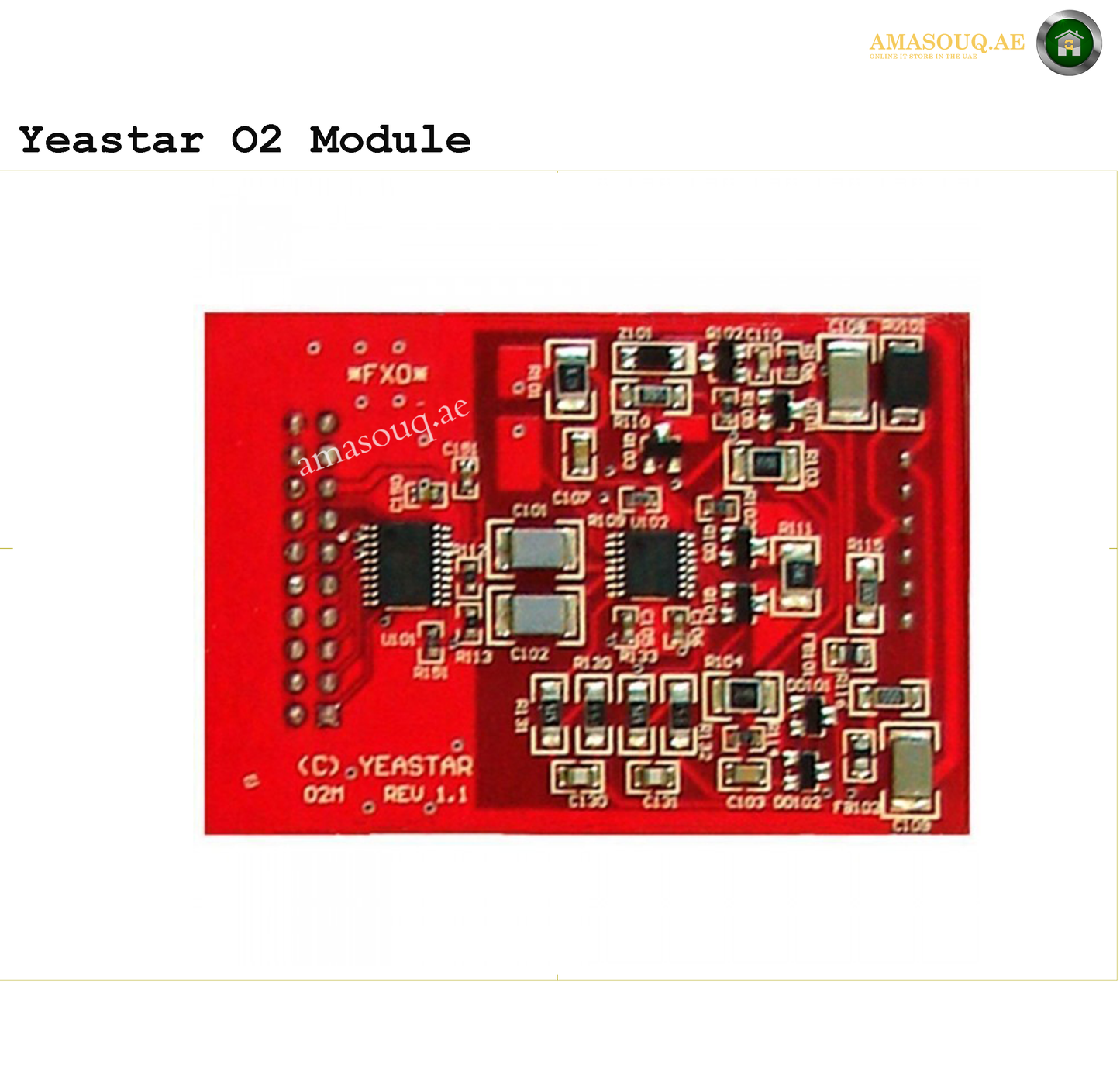 Yeastar - O2 Module - 2 FXO Circuit (Analogue Trunks) - Buy Online ...