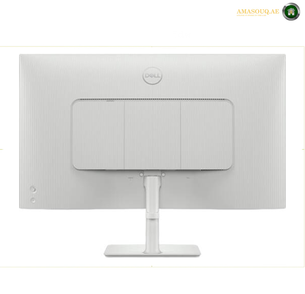 Dell S2725H Monitor, 27" FHD IPS Display, 1920 x 1080 Resolution, 100Hz Refresh Rate, 4ms (Extreme Mode) Response Time, Built-In Speakers, 16.7m Color Support, 4 Star TUV Eye Support, White | S2725H