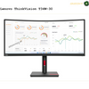 Lenovo ThinkVision T34w-30 34" Monitor – Ultra-Wide QHD for Professionals