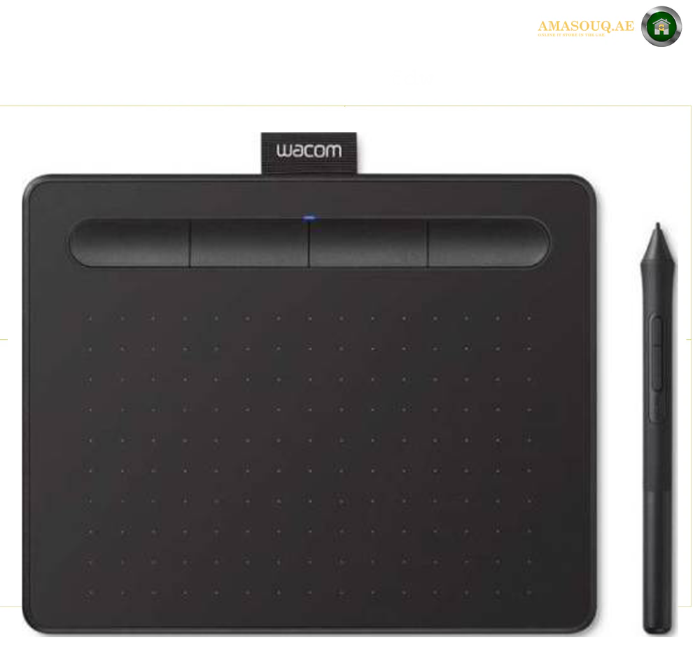 Wacom Intuos S Creative Pen Tablet – Small, Black | CTL-4100K-N
