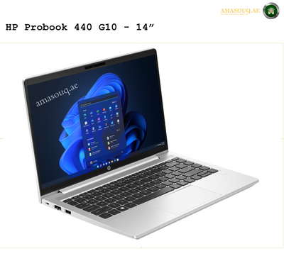 HP ProBook 440 G10 14-Inch Notebook – DOS | amasouq.ae side view