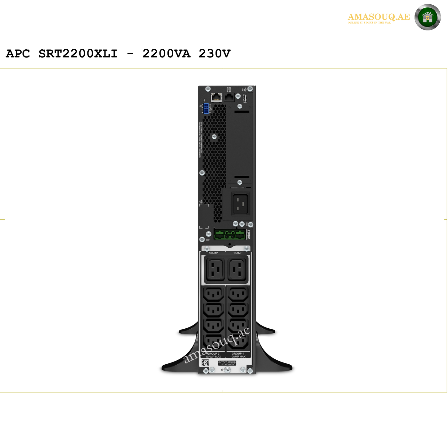 APC SRT2200XLI - 2200VA / 230V
