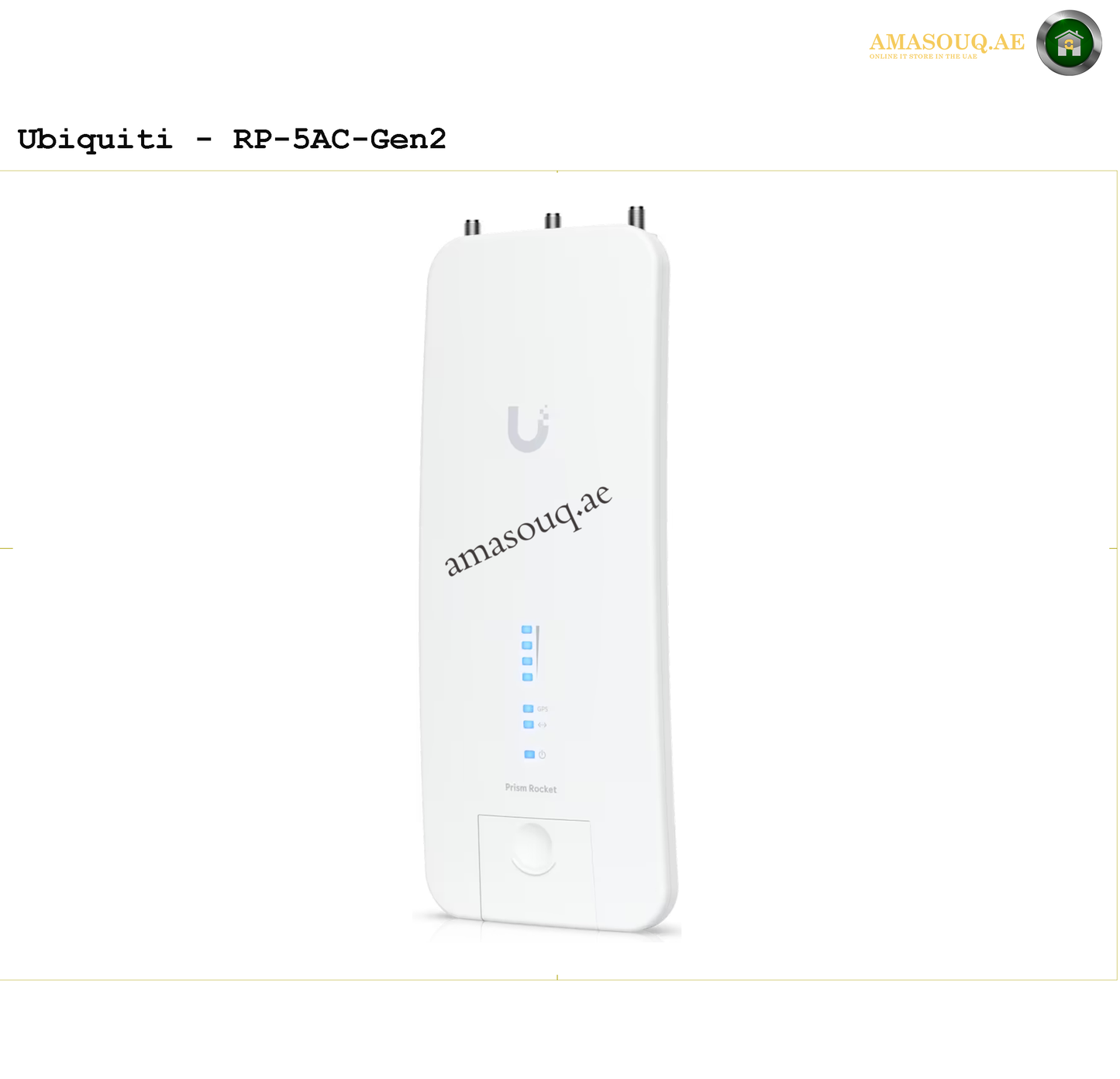 Ubiquiti - AirMAX Rocket Prism 5AC - RP-5AC-Gen2