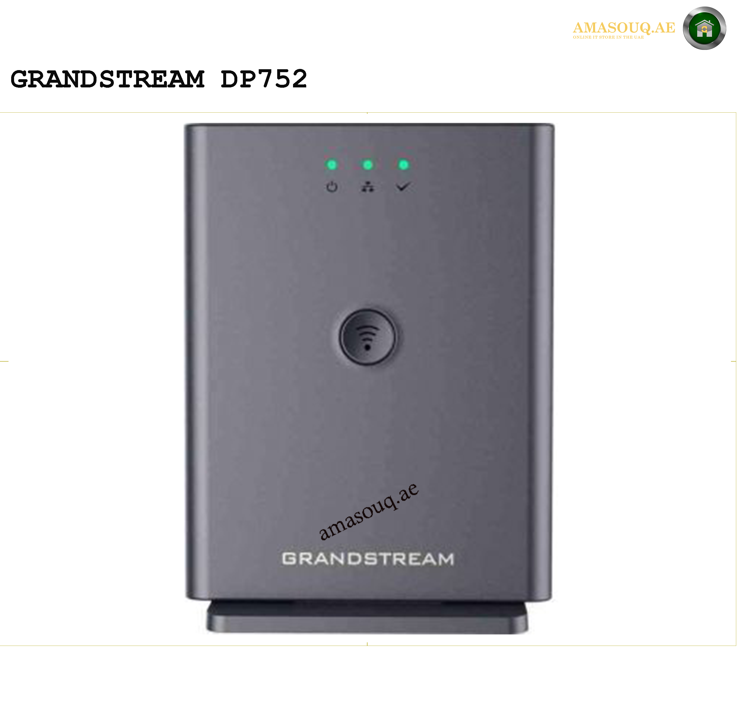 Grandstream - DP752 - Buy Online - amasouq.ae – YOUR ONLINE TECH STORE