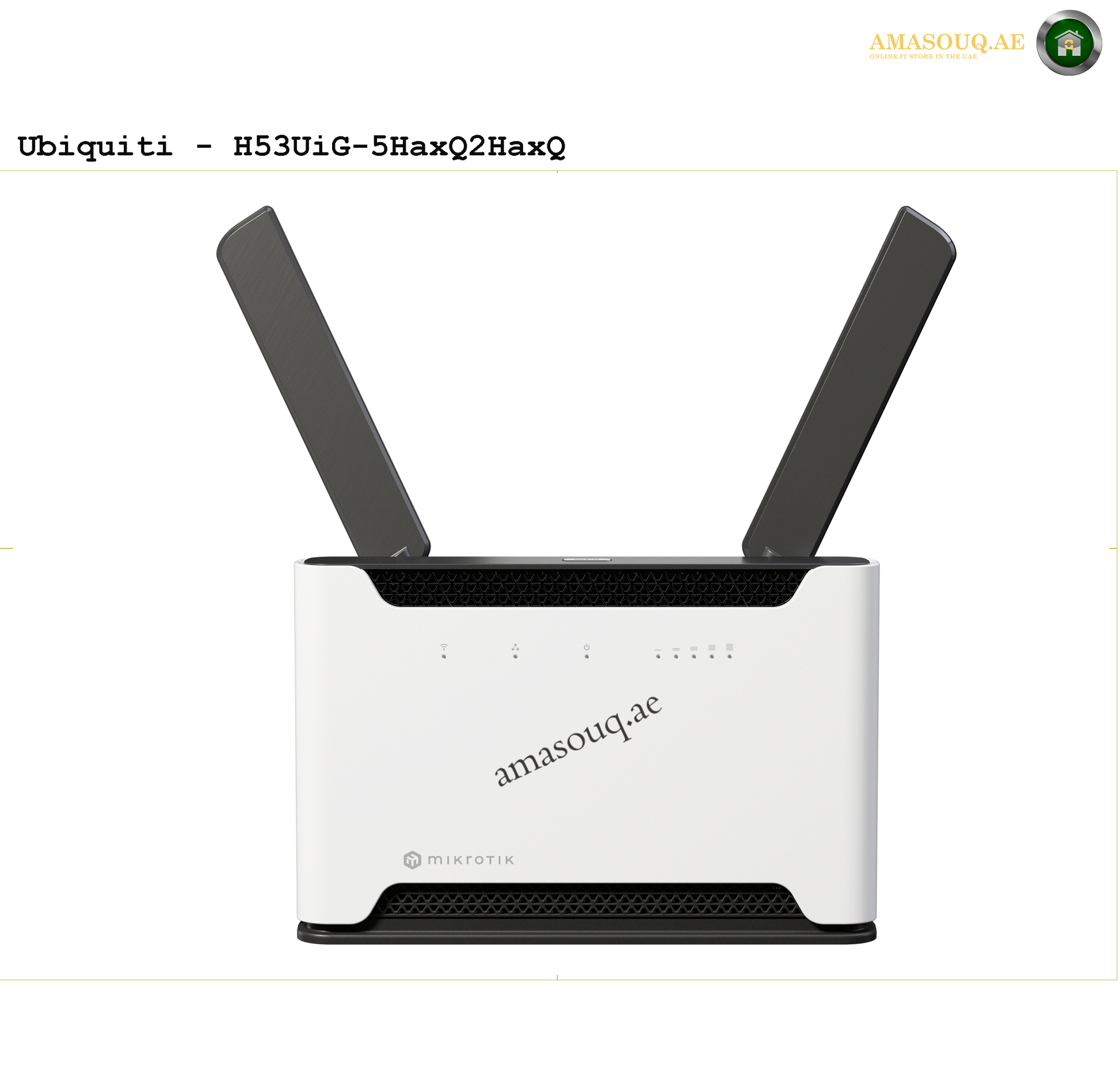 MikroTik - H53UiG-5HaxQ2HaxQ - Chateau PRO ax | AMASOUQ.AE 2
