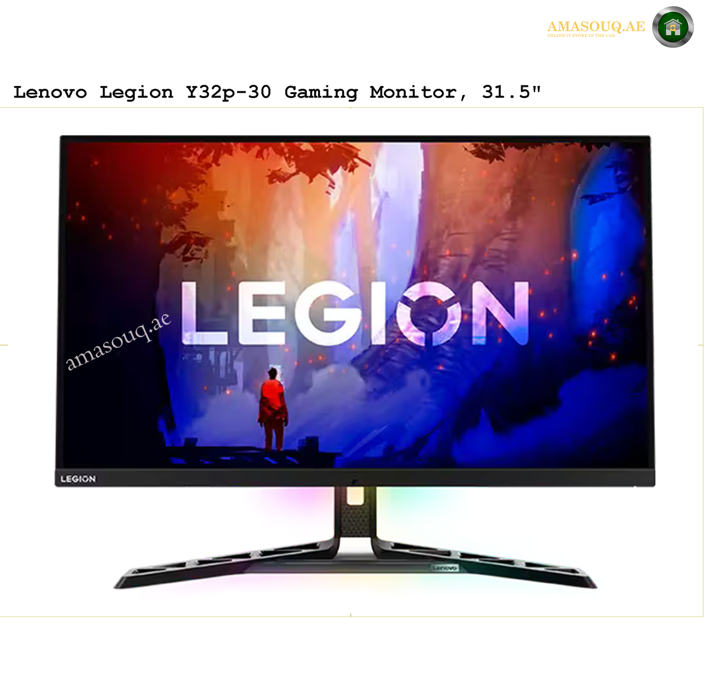 Lenovo Legion Gaming Monitor - Y32p-30 - 31.5" | AMASOUQ.AE 3