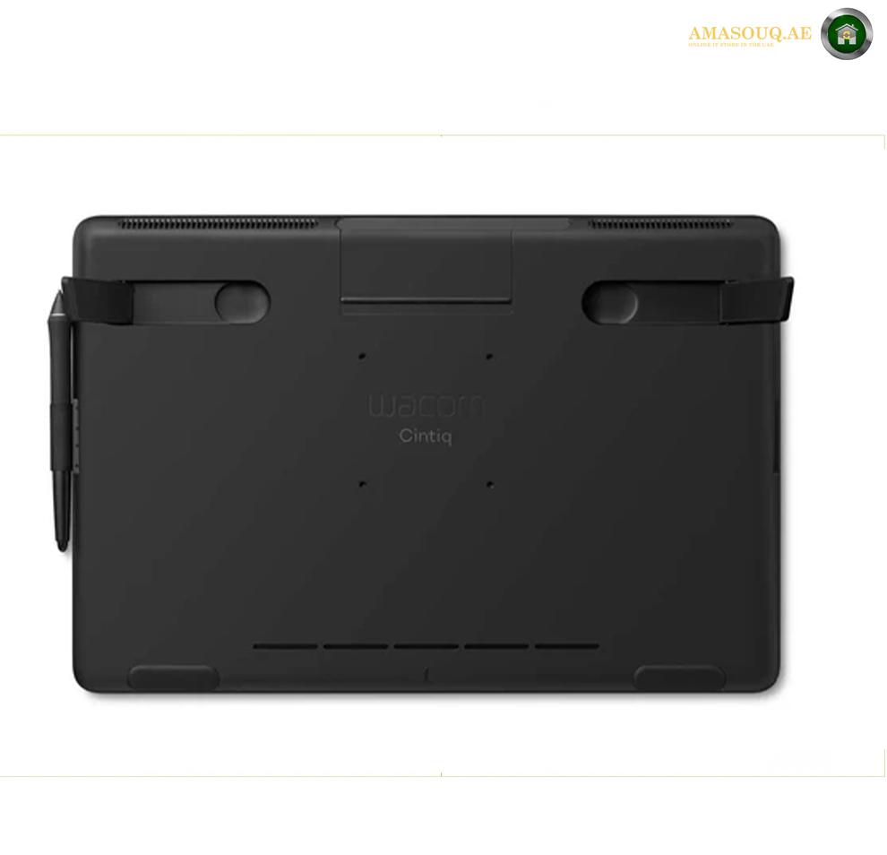 Wacom Cintiq 16 Full HD Display 15.6-inch Graphic Display with Integrated legs, FHD1920 x 1080 display with a viewing angle of 176°, 16.7 million colours & a Colour Gamut of 72% NTSC | DTK1660K0B