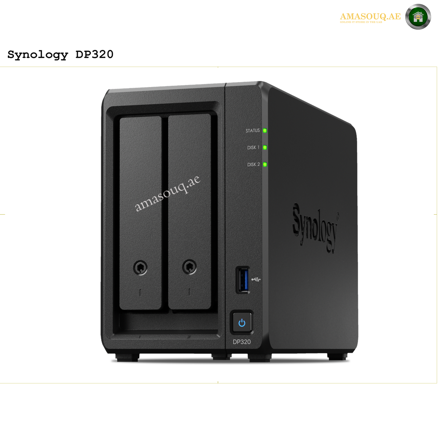 Synology Active Protect - DP320 - 2Bay