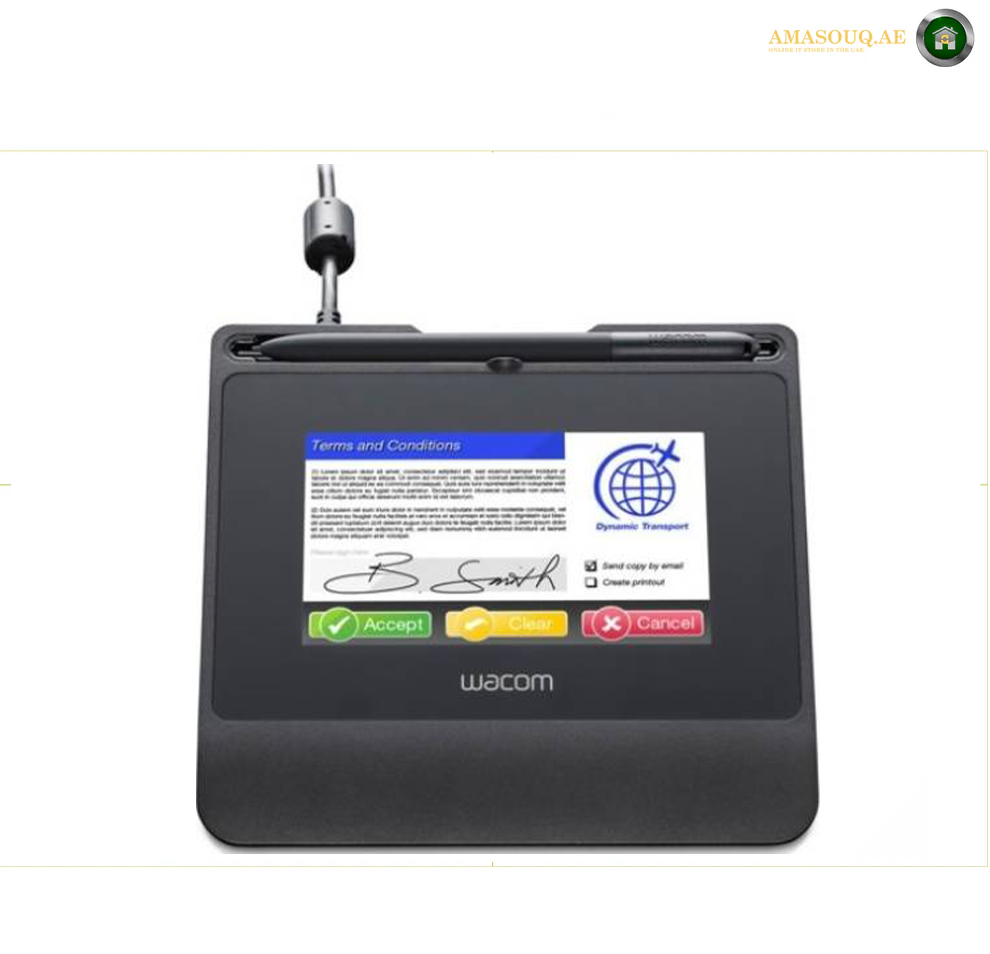 Wacom STU-540 Color Signature Pad - Black | STU-540-CH2