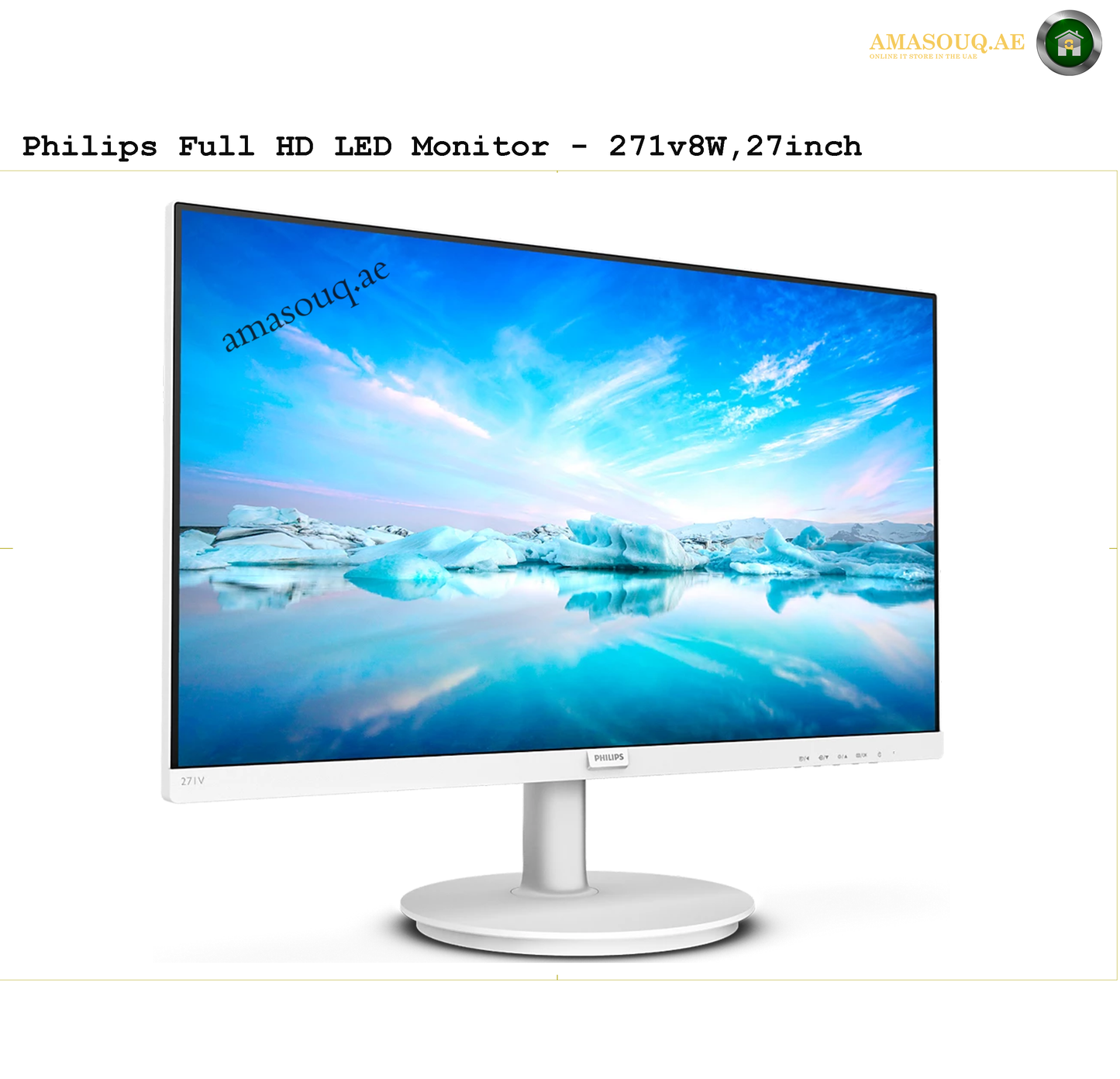 Philips 271V8 Black - 27" & 271V8 White - 27"