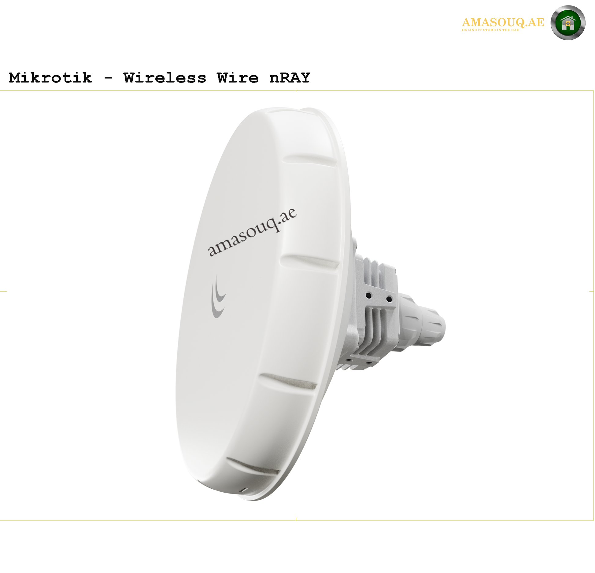 MikroTik nRAYG-60adpair (Wireless Wire nRAY) | AMASOUQ.AE SIDE VIEW