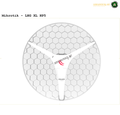 MikroTik RBLHG-5HPnD-XL4pack (LHG XL HP5) | AMASOUQ.AE  FRONT VIEW