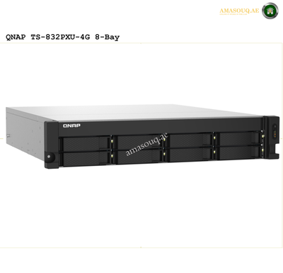 QNAP - TS-832PXU / TS-832PXU-RP - 8 Bay