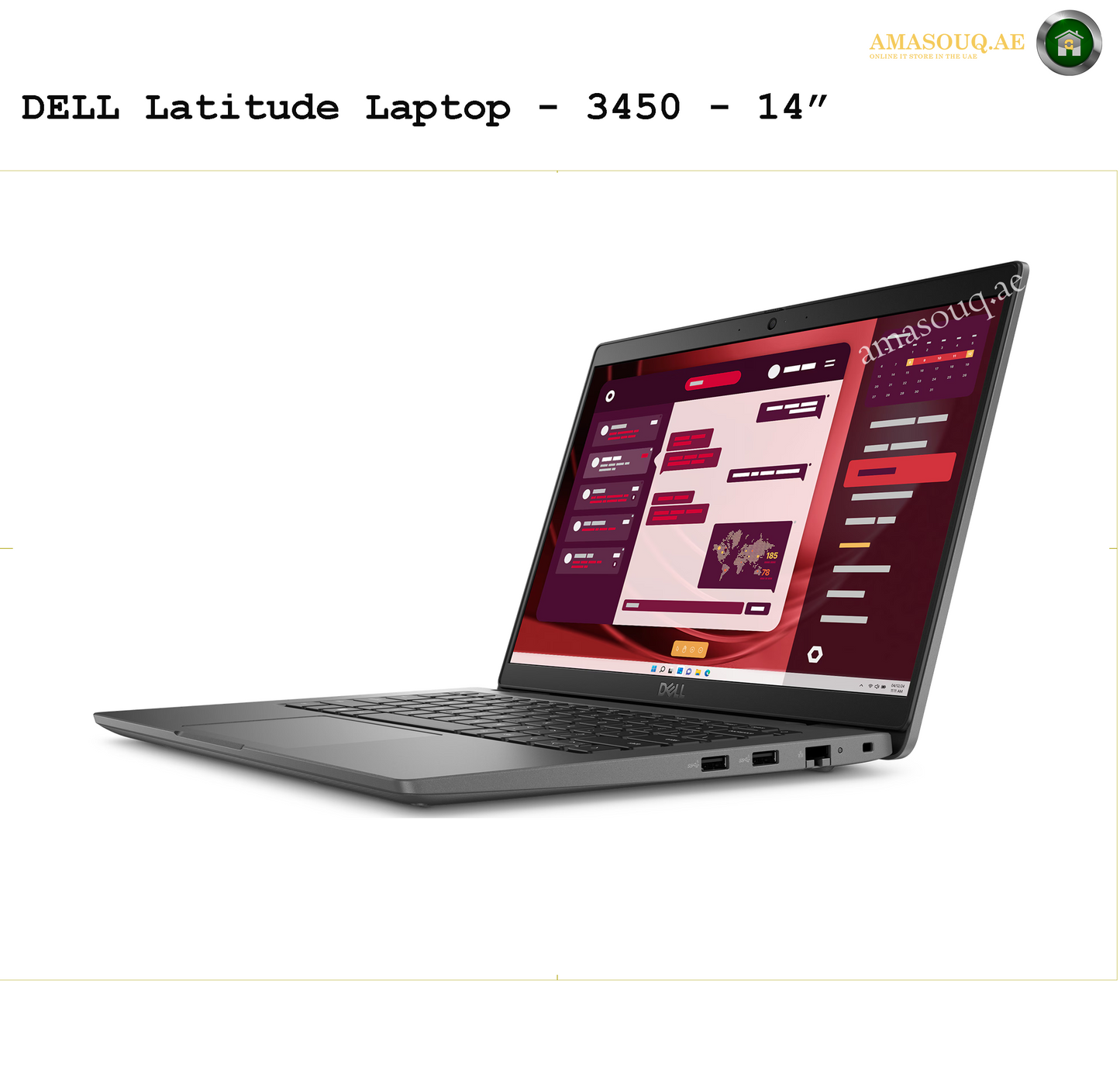 Dell Latitude Laptop - 3450 - 14" - Ubuntu | Reliable Business Laptop