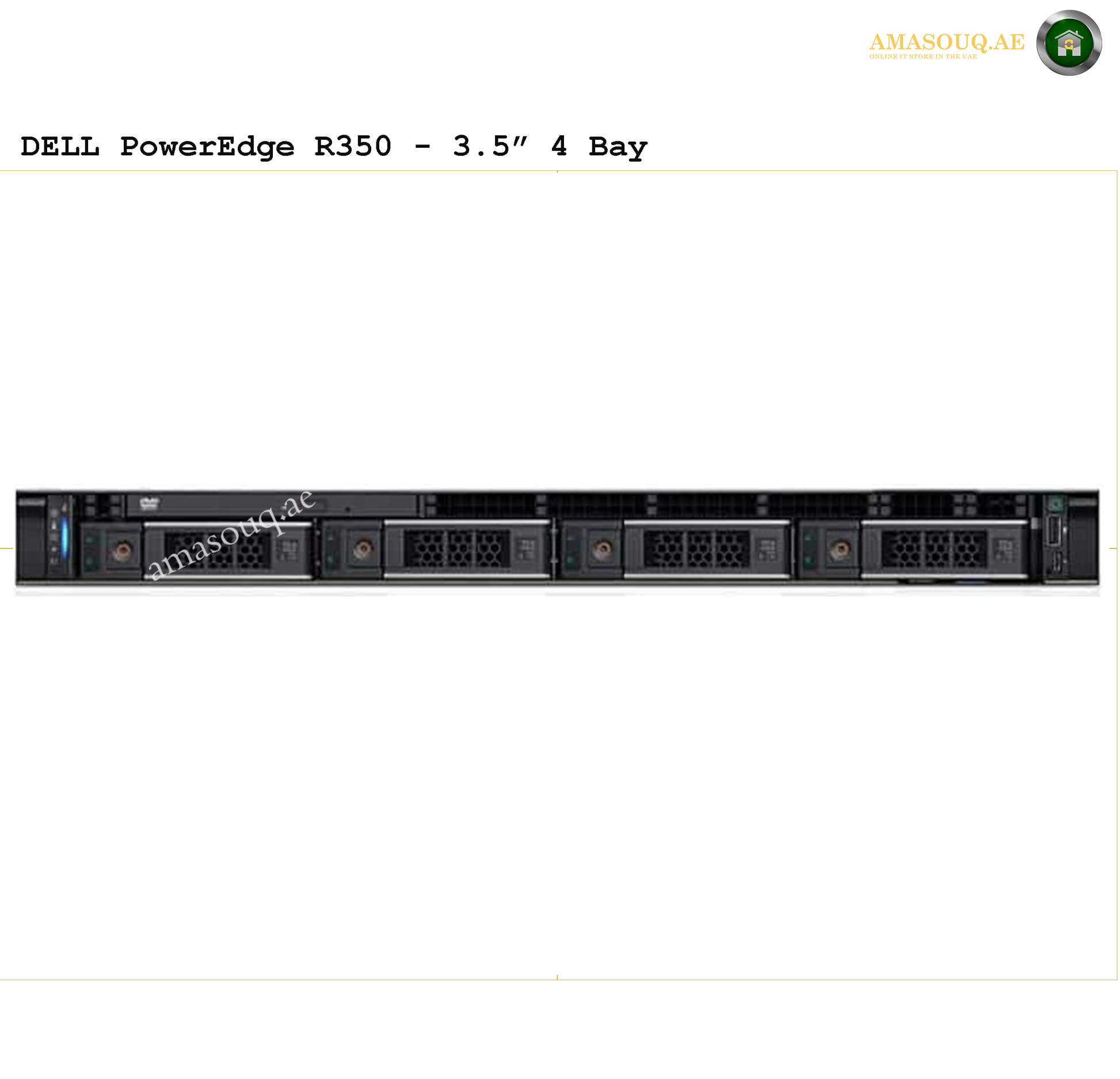 DELL PowerEdge R350 - Rack Server | AMASOUQ.AE 3