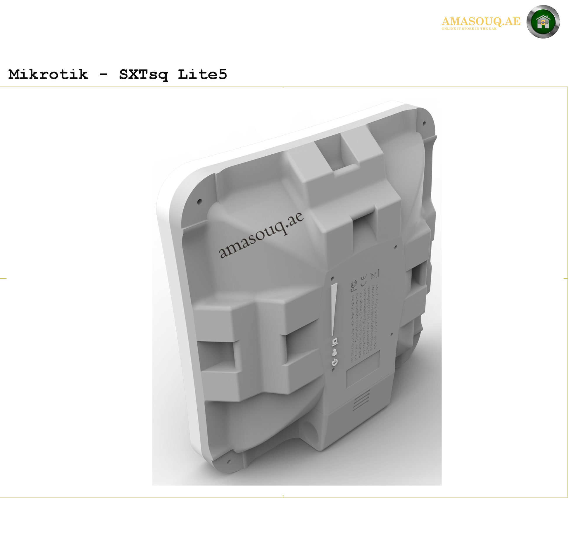 MikroTik RBSXTSq-5nD (SXTsq Lite5) | AMASOUQ.AE BACK VIEW