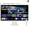 LG FHD Borderless Design IPS Monitor  -  LG 27SR50F-W 27"